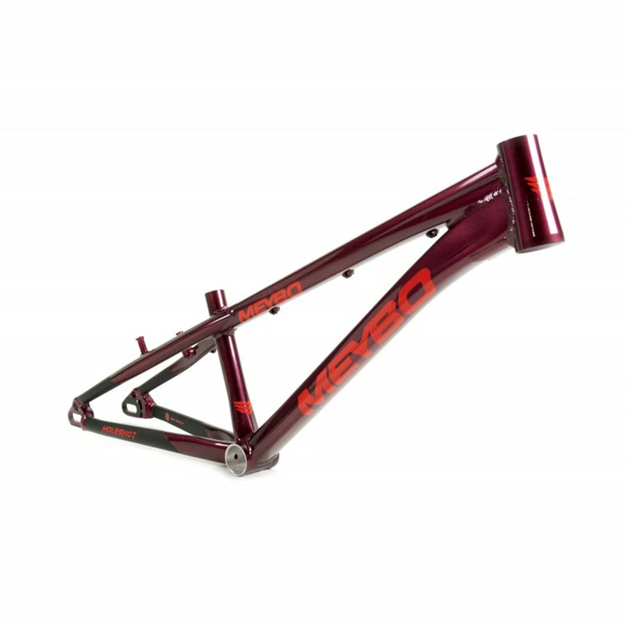 Meybo Holeshot BMX Race Frame-Maroon/Red/Black FRAMES 2 Meybo Holeshot BMX Race Frame-Maroon/Red/Black FRAMES