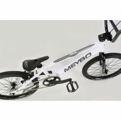 Meybo Clipper Cruiser 24" BMX Race Bike-White/Grey/Black