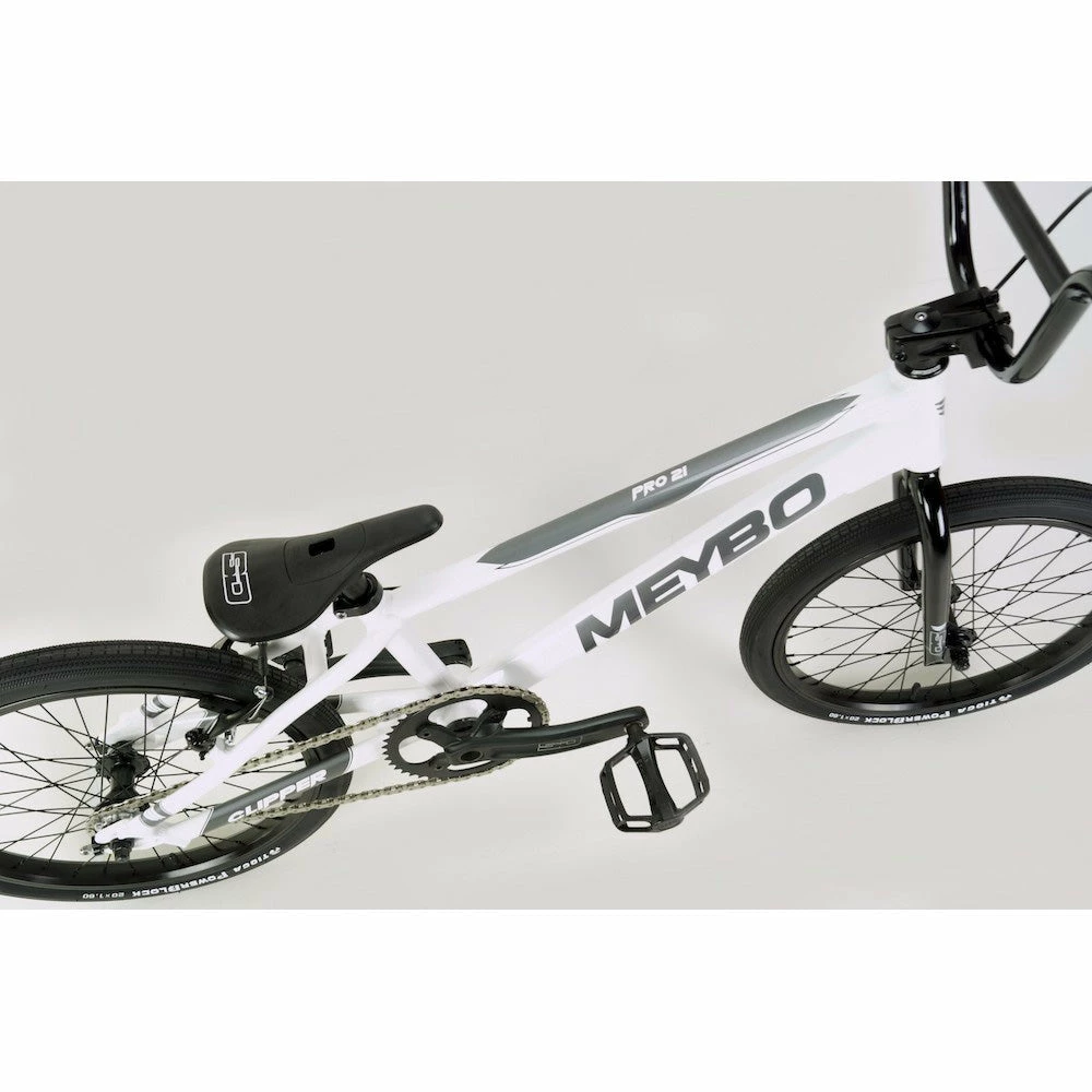 Meybo Clipper Cruiser 24" BMX Race Bike-White/Grey/Black 2 Meybo Clipper Cruiser 24" BMX Race Bike-White/Grey/Black