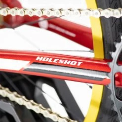 J&R Bicycles Pro Built Custom Expert BMX Race Bike-Red/Gold RACE BIKES