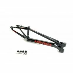Meybo Holeshot BMX Race Frame-Black/Red/White 17 Meybo Holeshot BMX Race Frame-Black/Red/White