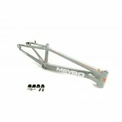 FRAMES Meybo Holeshot BMX Race Frame-Grey/White/Orange 14 FRAMES Meybo Holeshot BMX Race Frame-Grey/White/Orange