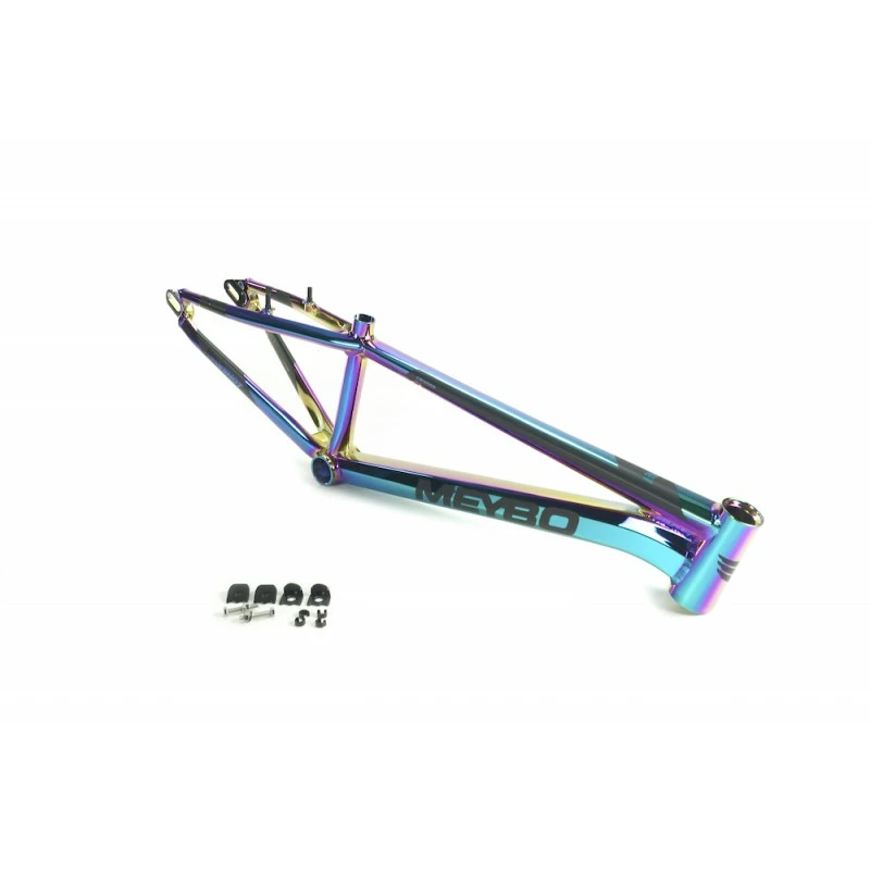 Meybo Holeshot BMX Race Frame-Oil Slick 1 Meybo Holeshot BMX Race Frame-Oil Slick