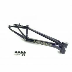 Meybo Holeshot BMX Race Frame-Purple/Grey/White