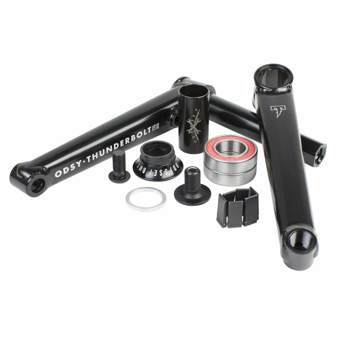 Odyssey Thunderbolt+ Cranks- Rust Proof Black 1 Odyssey Thunderbolt+ Cranks- Rust Proof Black