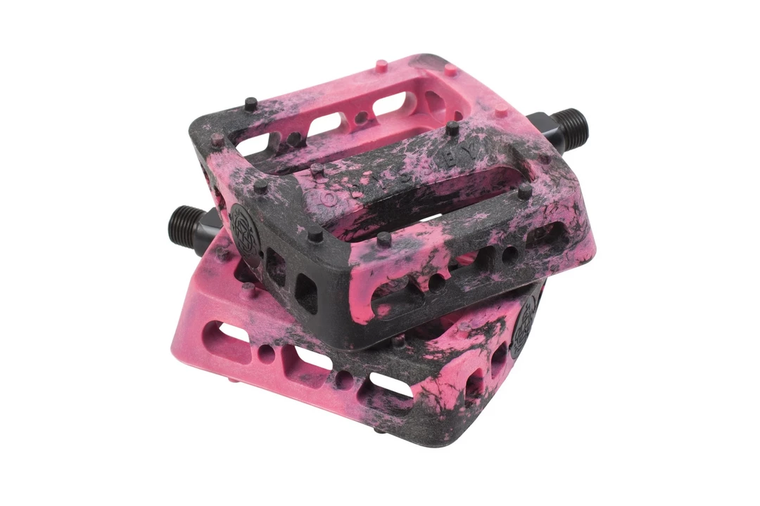 Odyssey Twisted Pro PC Pedals-Ltd Ed Black/Pink Swirl 8 Odyssey Twisted Pro PC Pedals-Ltd Ed Black/Pink Swirl