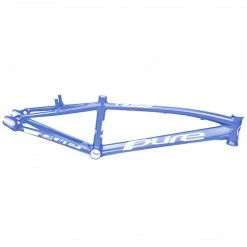PURE V6 BMX Race Frame-Blue Flip