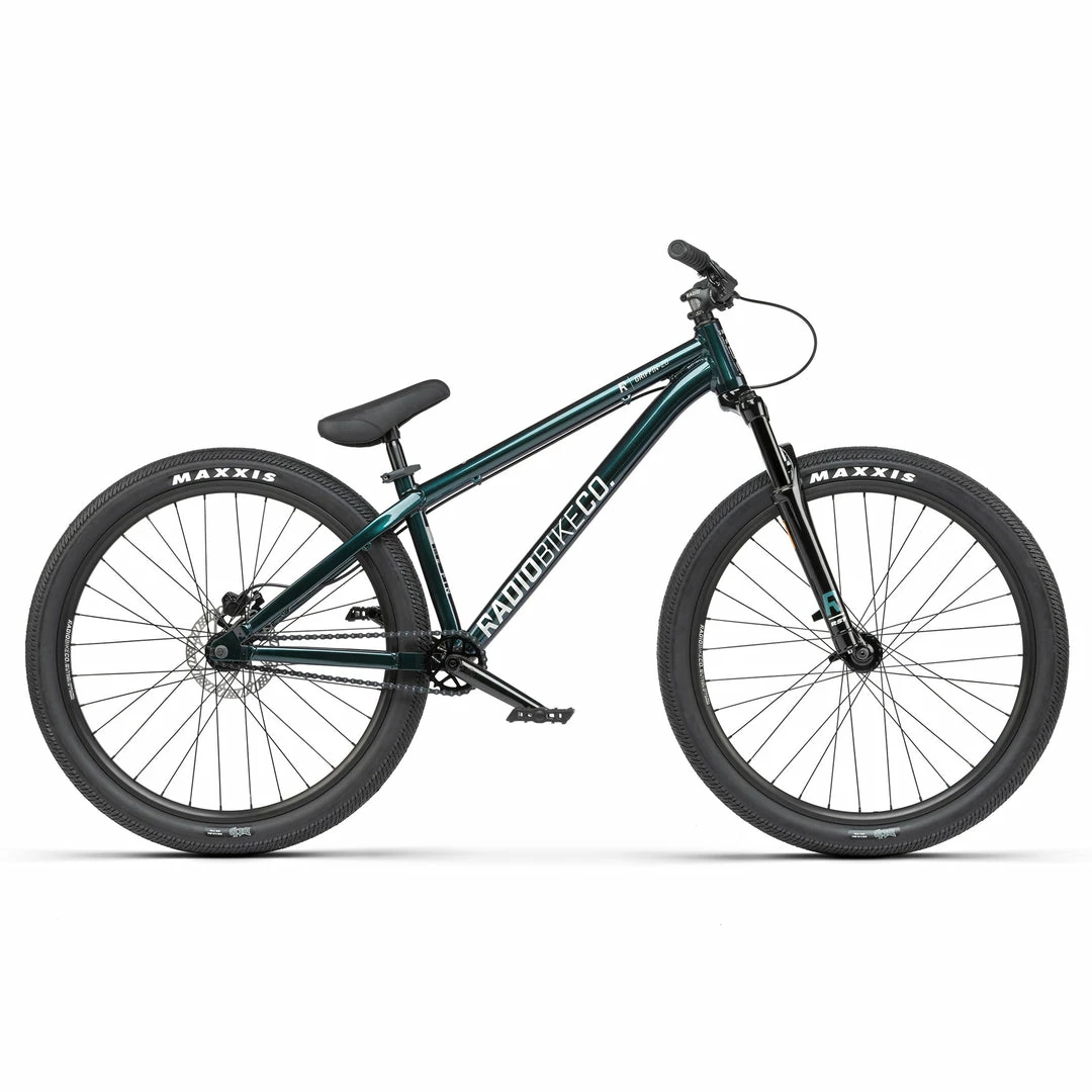 Radio Griffin 26" BMX Dirt Jump Bike-Cobalt Green 1 Radio Griffin 26" BMX Dirt Jump Bike-Cobalt Green