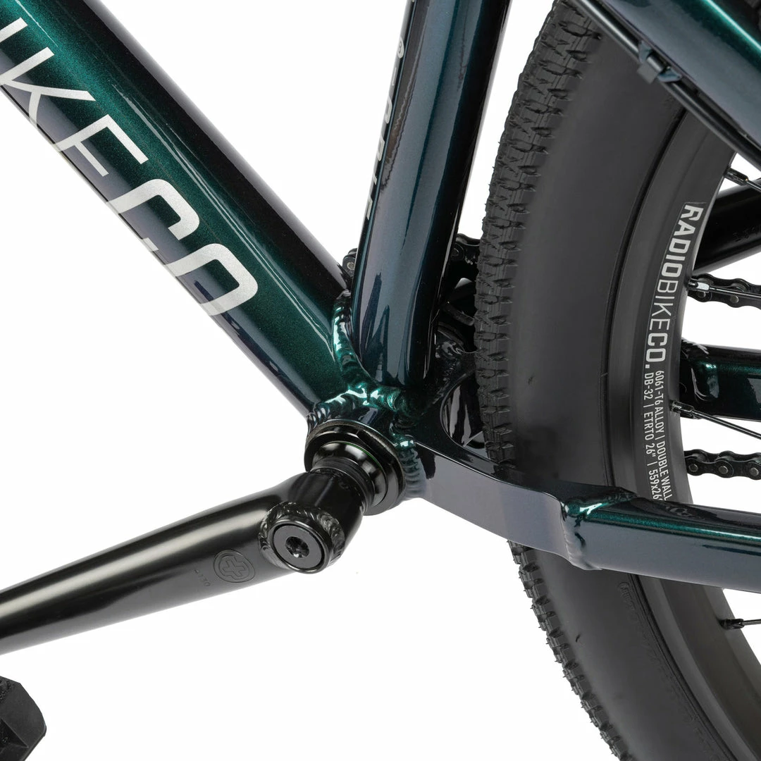 Radio Griffin 26" BMX Dirt Jump Bike-Cobalt Green 9 Radio Griffin 26" BMX Dirt Jump Bike-Cobalt Green