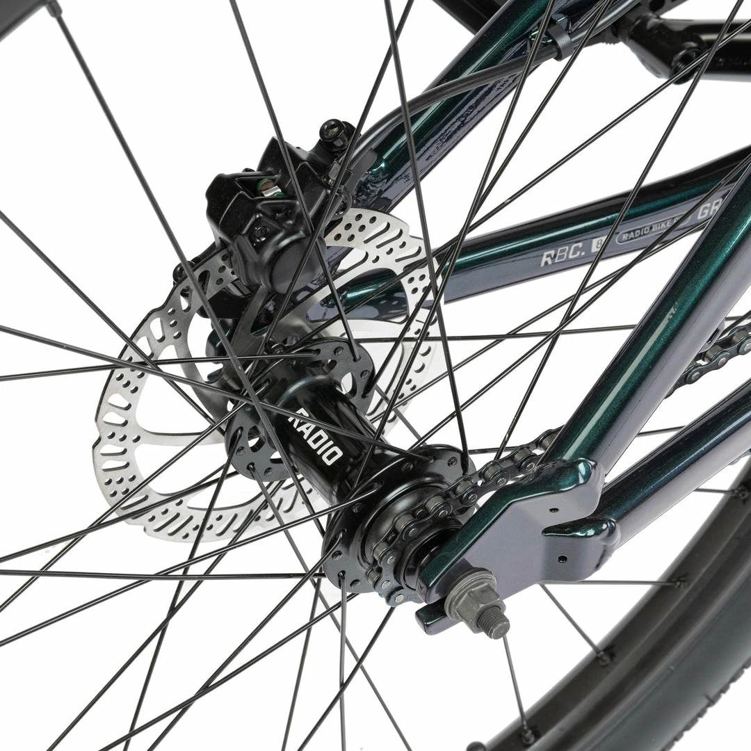 Radio Griffin 26" BMX Dirt Jump Bike-Cobalt Green 12 Radio Griffin 26" BMX Dirt Jump Bike-Cobalt Green