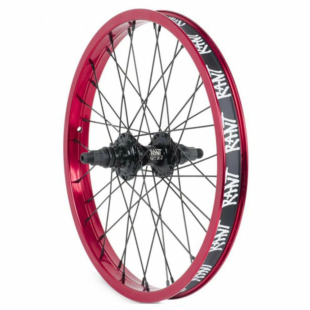 Rant Party On V2 18" Rear Cassette Wheel-36H-9T 5 Rant Party On V2 18" Rear Cassette Wheel-36H-9T