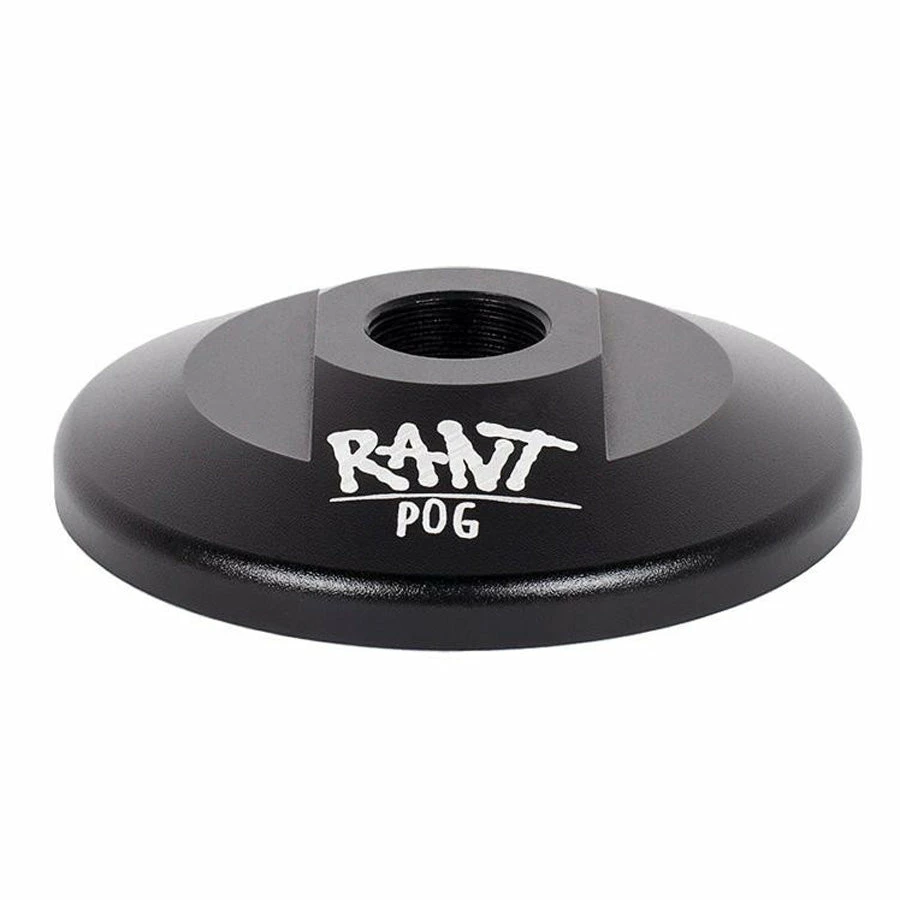 Hubs Rant Pog Front Hub Guard-Black 1 Hubs Rant Pog Front Hub Guard-Black