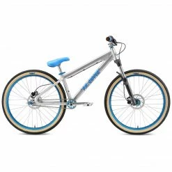 SE DJ Ripper 26" BMX Freestyle Bike-Ball Burnished Silver