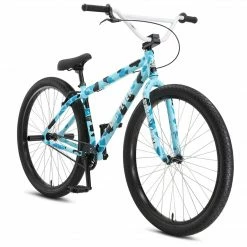 BIKES SE Big Flyer 29" BMX Freestyle Bike-Light Blue Camo