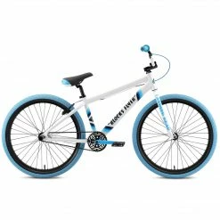 FREESTYLE BIKES SE Blocks Flyer 26" BMX Freestyle Bike-White