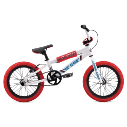 SE Racing Lil Flyer 16" BMX Bike-White RACE BIKES