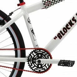 FREESTYLE BIKES SE Vans Blocks Flyer 26" BMX Freestyle Bike-White 13 FREESTYLE BIKES SE Vans Blocks Flyer 26