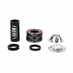 Shadow Conspiracy Shadow Spanish Bottom Bracket-Flat Grey-22mm COMPONENTS