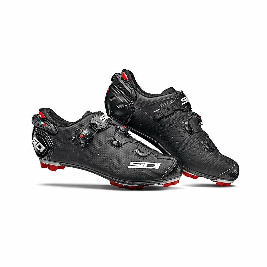 Sidi Drako 2 SRS Clipless Shoes-Black/White 1 Sidi Drako 2 SRS Clipless Shoes-Black/White