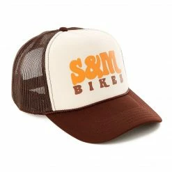 APPAREL S&M Keep On Truckin Trucker Hat-Brown/Tan/Brown