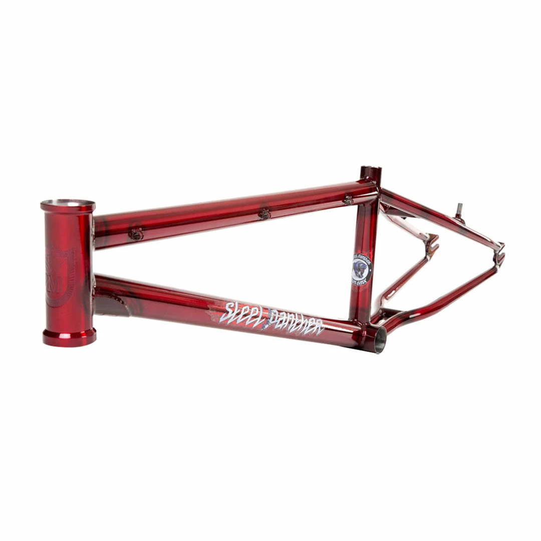 S&M Steel Panther BMX Frame-Candy Red FRAMES 1 S&M Steel Panther BMX Frame-Candy Red FRAMES