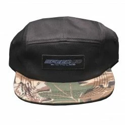 APPAREL Speedco "Speedbro" 5-Panel Hat - Black & Camo
