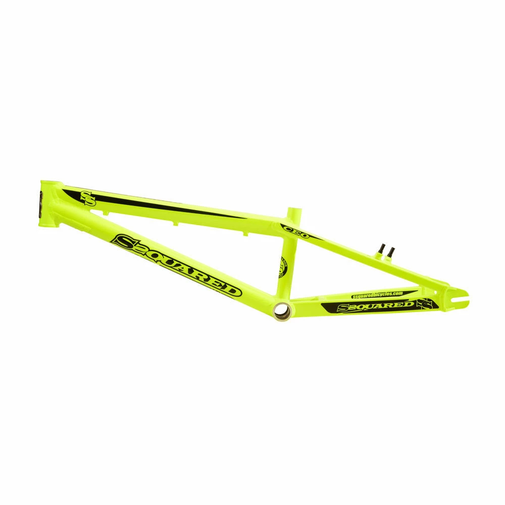 FRAMES SSquared CEO V3 BMX Race Frame-Fluorescent Yellow 1 FRAMES SSquared CEO V3 BMX Race Frame-Fluorescent Yellow