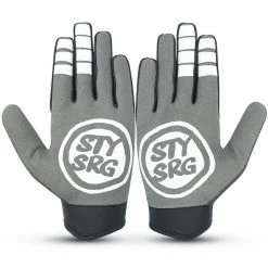 Stay Strong Rough BFS BMX Race Gloves-Black/Yellow
