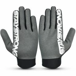 Stay Strong Staple 3 BMX Race Gloves-Black RACE WEAR