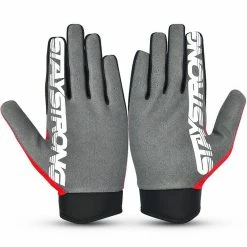 Stay Strong Staple 3 BMX Race Gloves-Red RACE WEAR