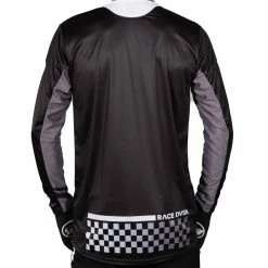 RACE WEAR Stay Strong Checker Jersey-Black