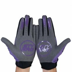 Stay Strong Chevron BMX Race Gloves-Purple RACE WEAR