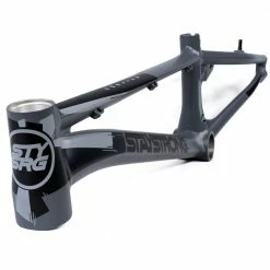 Stay Strong For Life V3 BMX Race Frame-Stealth