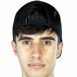 Stay Strong Icon Stripe Snapback Hat-Black/Olive