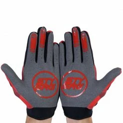 Stay Strong Tricolor BMX Race Gloves-Red RACE WEAR