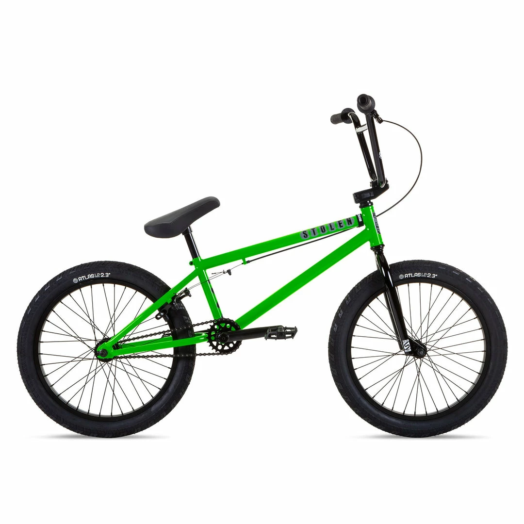 Stolen Casino 20.25"TT BMX Freestyle Bike-Gang Green 1 Stolen Casino 20.25"TT BMX Freestyle Bike-Gang Green