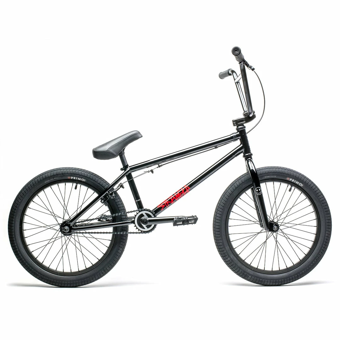 Stranger Spitfire - RHD 20.75"TT BMX Freestyle Bike-Gloss Black 1 Stranger Spitfire - RHD 20.75"TT BMX Freestyle Bike-Gloss Black