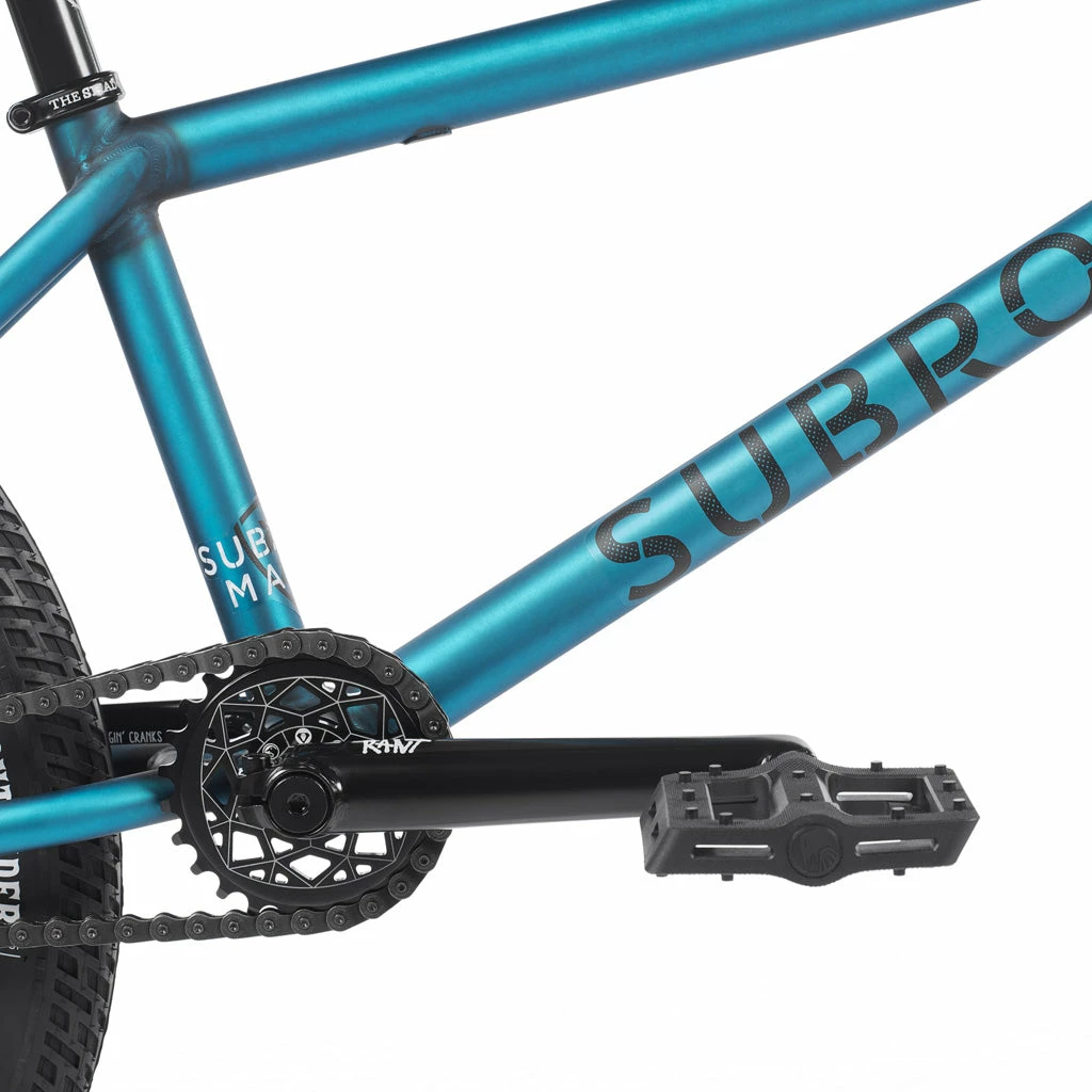Subrosa Malum 21"TT BMX Freestyle Bike-Matte Trans Teal FREESTYLE BIKES 8 Subrosa Malum 21"TT BMX Freestyle Bike-Matte Trans Teal FREESTYLE BIKES