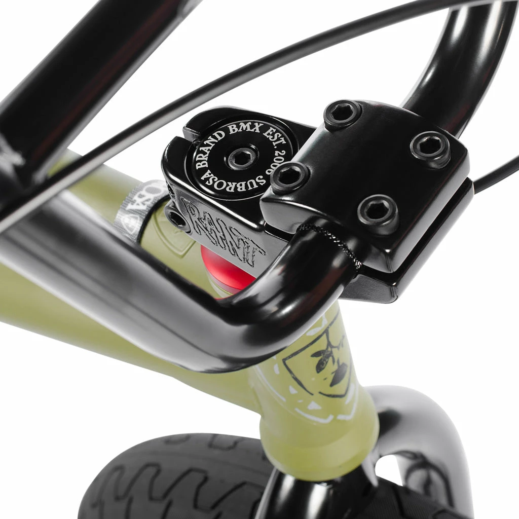 Subrosa Tiro 18" BMX Freestyle Bike-Army Green 4 Subrosa Tiro 18" BMX Freestyle Bike-Army Green