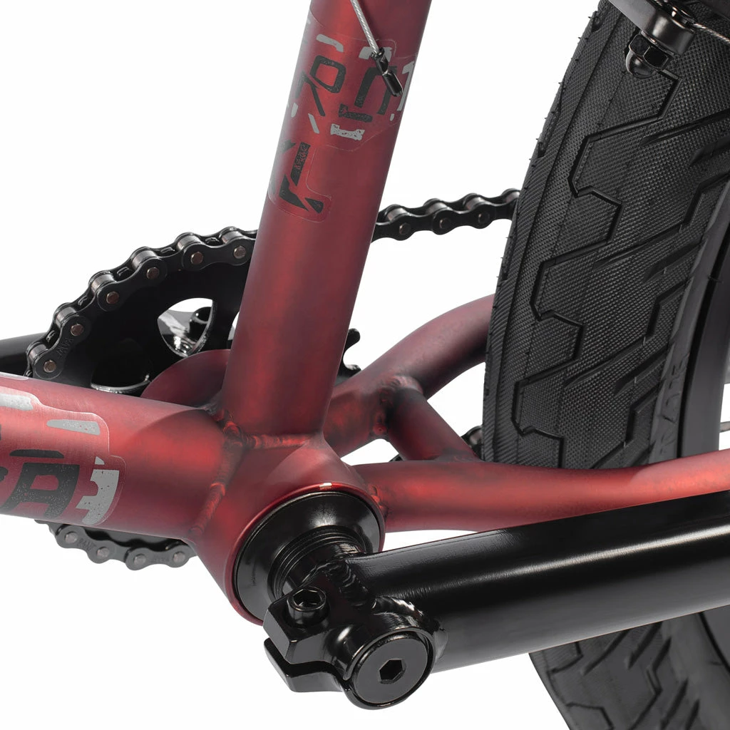 BIKES Subrosa Tiro XL 21"TT BMX Freestyle Bike-Matte Trans Red 5 BIKES Subrosa Tiro XL 21"TT BMX Freestyle Bike-Matte Trans Red
