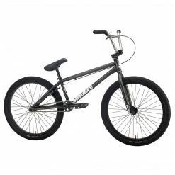 FREESTYLE BIKES Sunday Model C 24" BMX Bike-Matte Translucent Dark Gray