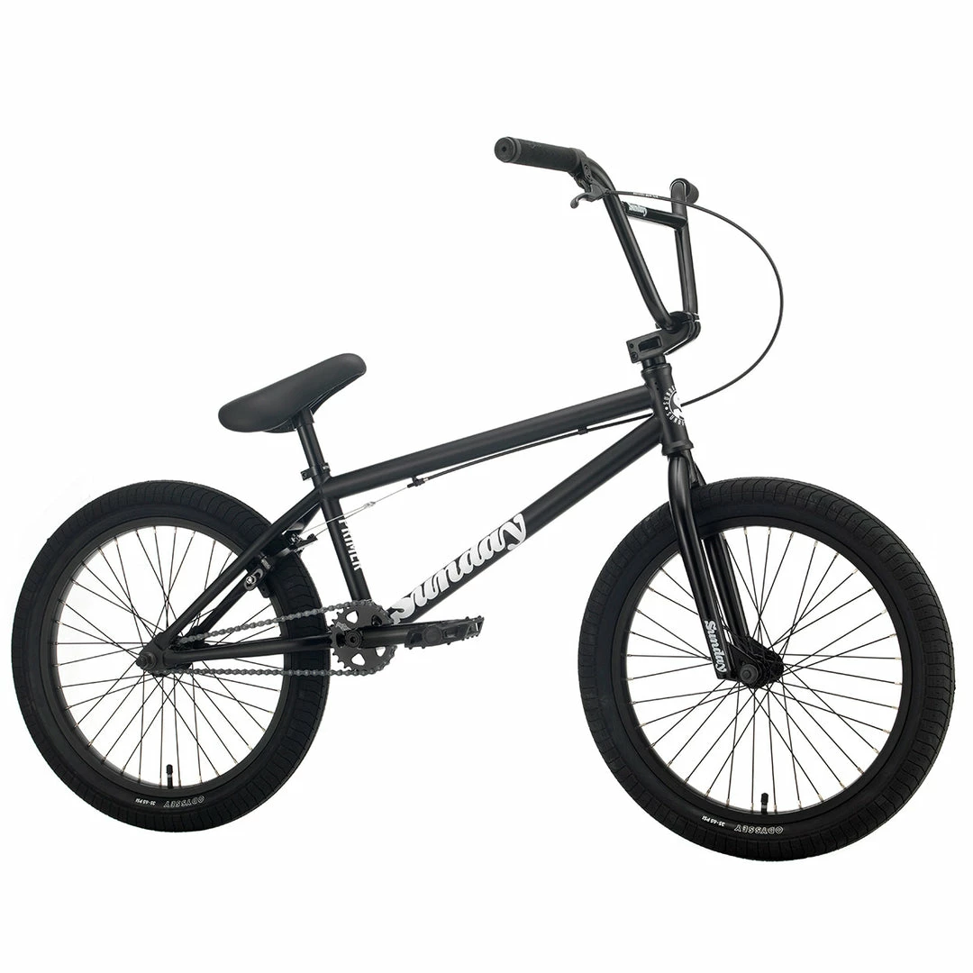Sunday Primer 20.75"TT BMX Bike-Matte Black 1 Sunday Primer 20.75"TT BMX Bike-Matte Black