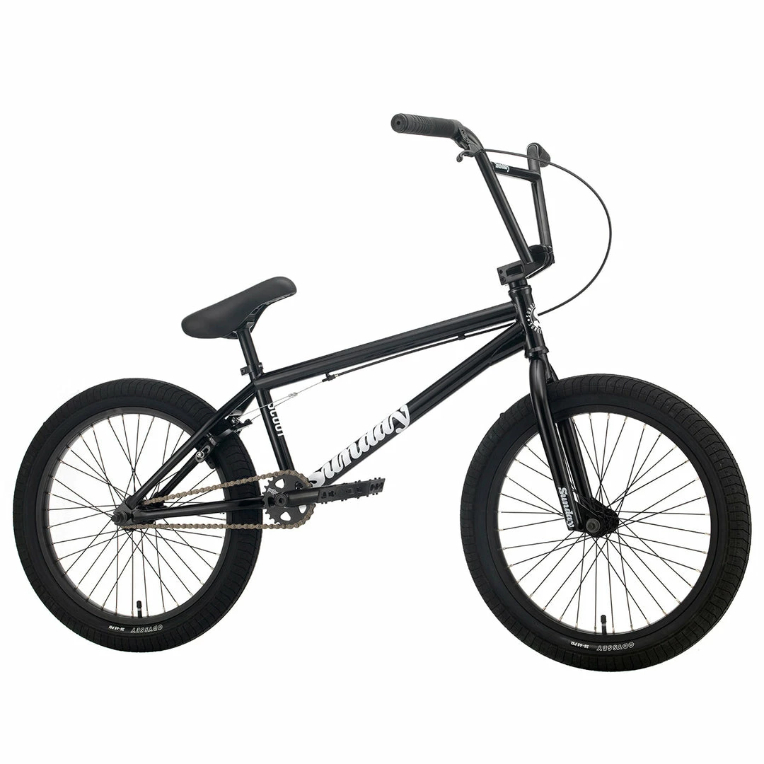 Sunday Scout 21"TT BMX Bike-Gloss Black 1 Sunday Scout 21"TT BMX Bike-Gloss Black