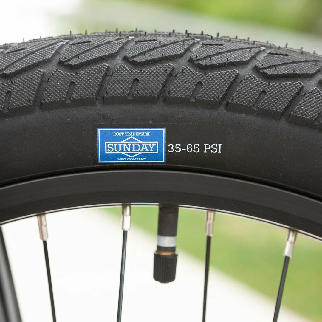 Sunday Blueprint 20.5"TT BMX Freestyle Bike-Gloss Black 5 Sunday Blueprint 20.5"TT BMX Freestyle Bike-Gloss Black