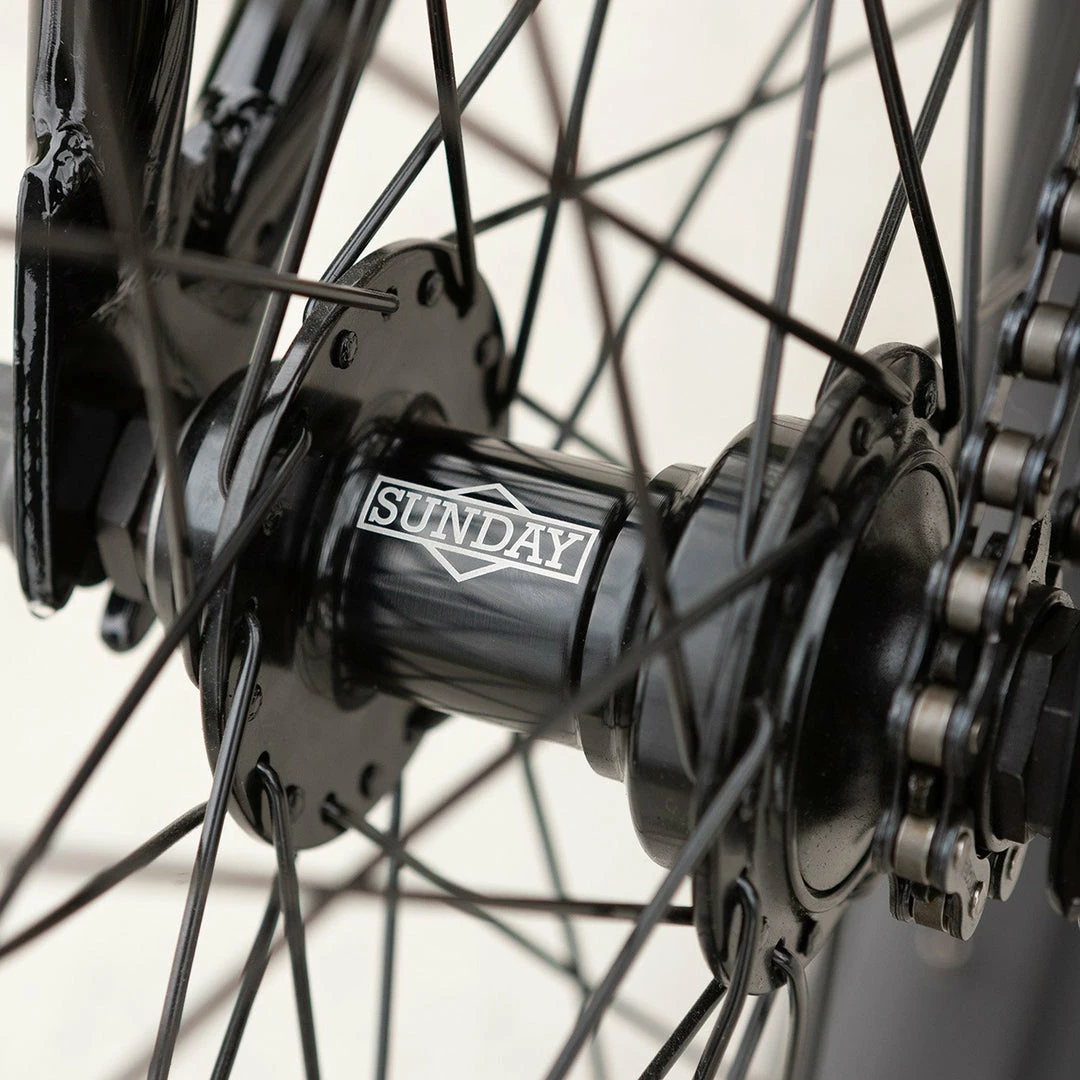 Sunday Blueprint 20.5"TT BMX Freestyle Bike-Gloss Black 8 Sunday Blueprint 20.5"TT BMX Freestyle Bike-Gloss Black