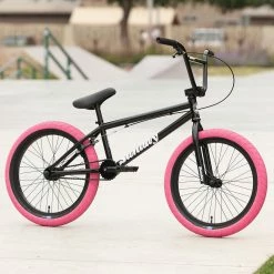 BIKES Sunday Blueprint 20"TT BMX Freestyle Bike-Gloss Black/Pink