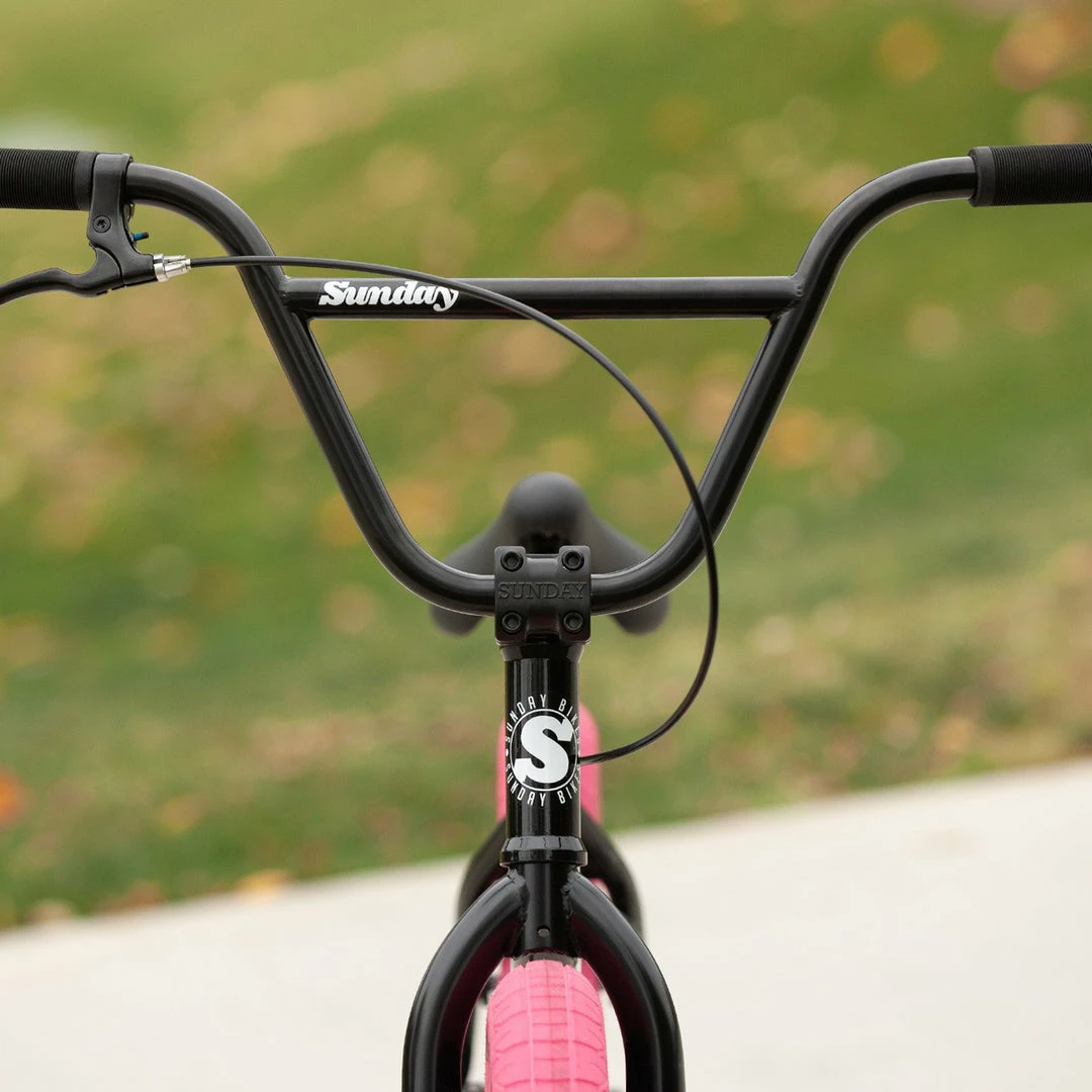 BIKES Sunday Blueprint 20"TT BMX Freestyle Bike-Gloss Black/Pink 3 BIKES Sunday Blueprint 20"TT BMX Freestyle Bike-Gloss Black/Pink