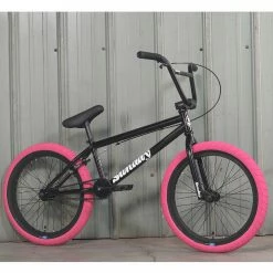 BIKES Sunday Blueprint 20"TT BMX Freestyle Bike-Gloss Black/Pink