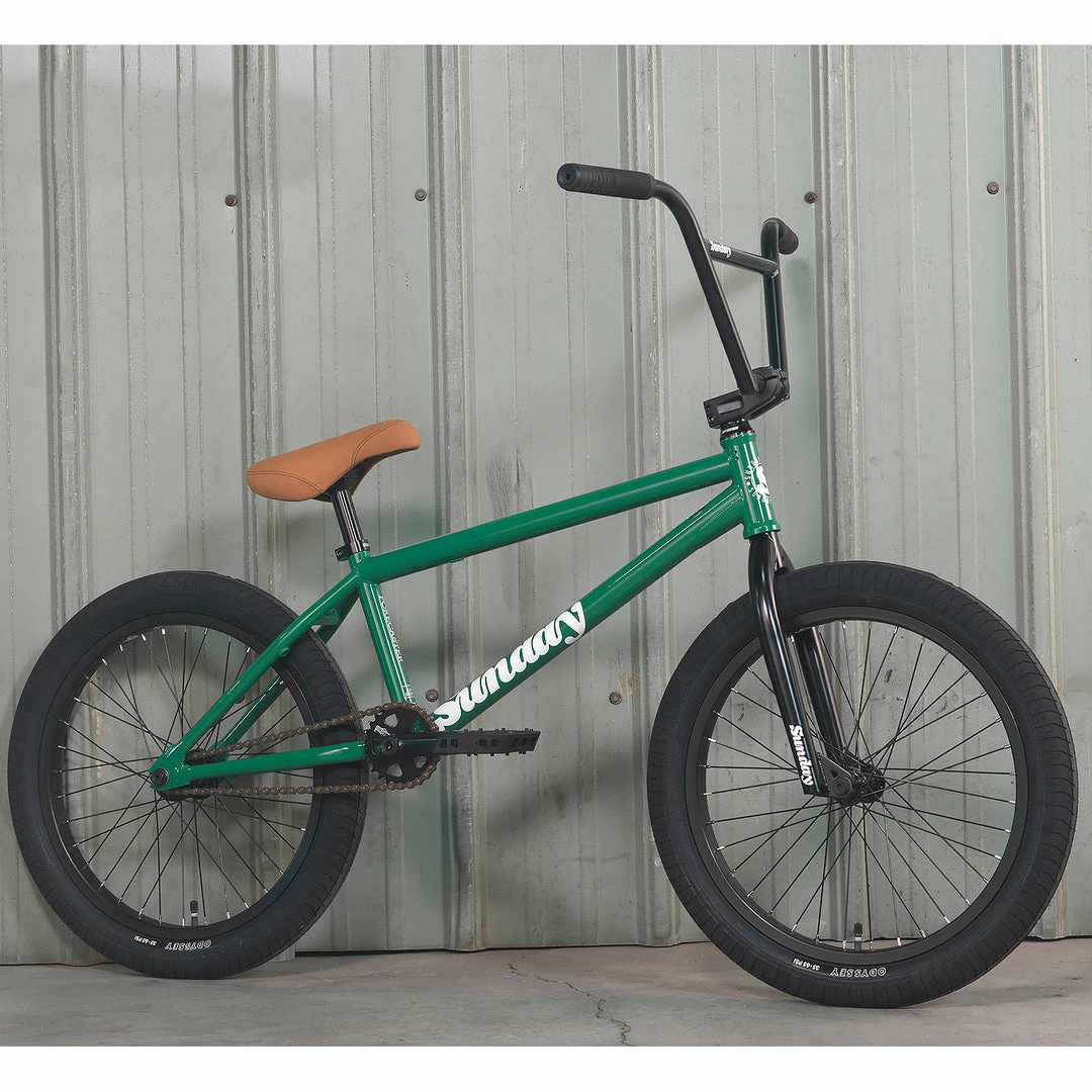 Sunday Forecaster 20.75"TT BMX Freestyle Bike-Gloss Hunter Green BIKES 1 Sunday Forecaster 20.75"TT BMX Freestyle Bike-Gloss Hunter Green BIKES