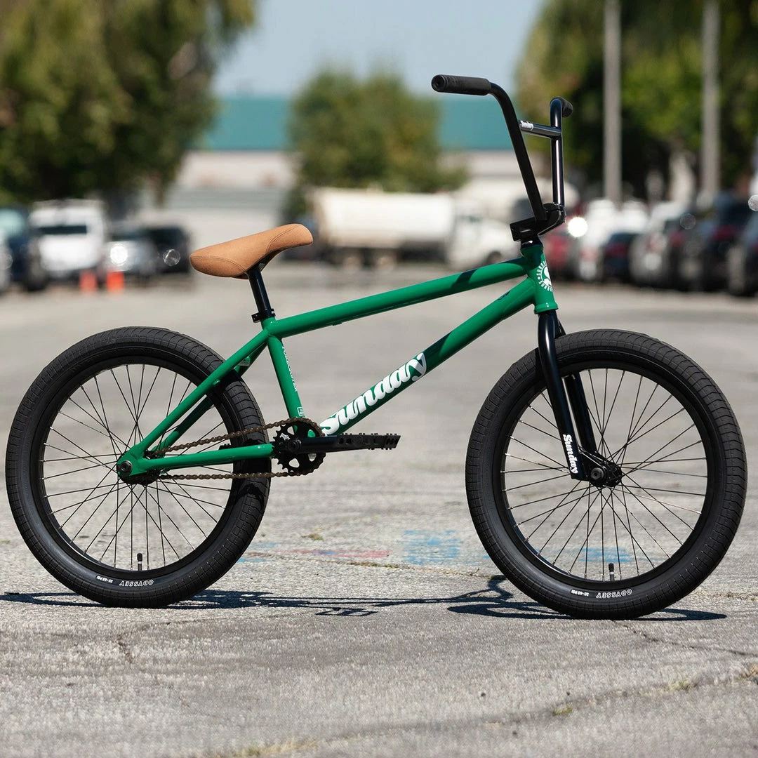 Sunday Forecaster 20.75"TT BMX Freestyle Bike-Gloss Hunter Green BIKES 2 Sunday Forecaster 20.75"TT BMX Freestyle Bike-Gloss Hunter Green BIKES